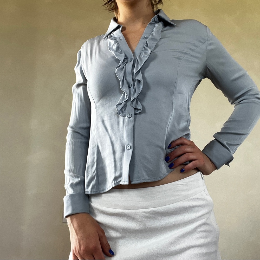 Petite Sophisticate Stretch Blouse